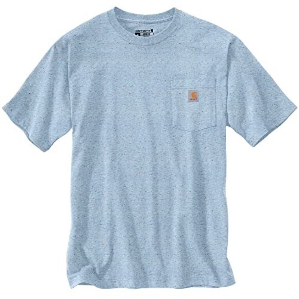 Carhartt Men's SM Loose Fit Heavyweight Short Sleeve Pocket T-Shirt Moonstone
